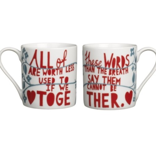 Rob Ryan mug set, John Lewis, £17