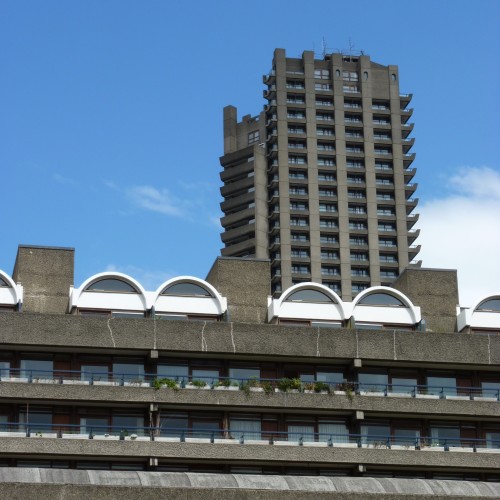 Different flats at the Barbican