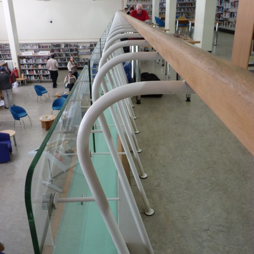 Handrail in Holborn library