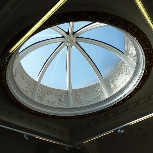 Domed roof window at University of East London, Stratford Campus, Library